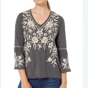 💎 Johnny Was Women's Top Embroidered ADELE